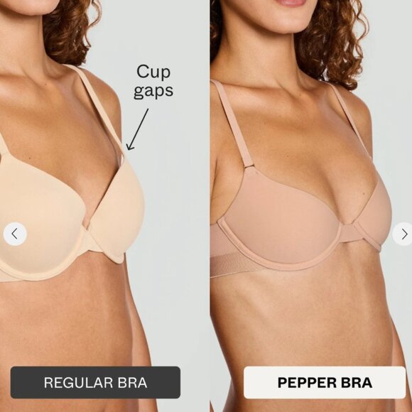 Seamless Tan Bra - Picture 6 of 6